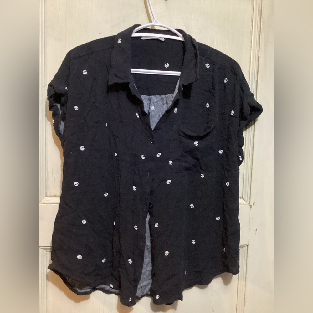 Wild Skye Skull button up